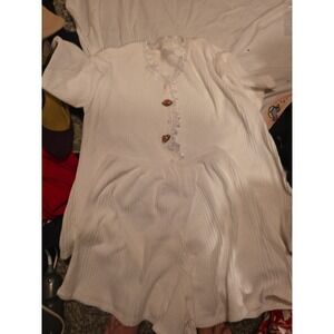 Unbraded PJ‎ Set. Satin Top And Shorts. Size M. Cozy, Sexy, Vintage.